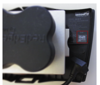 Camera serial number location