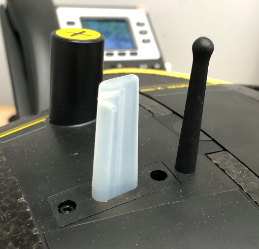 Pitot tube sensor on the eBee X