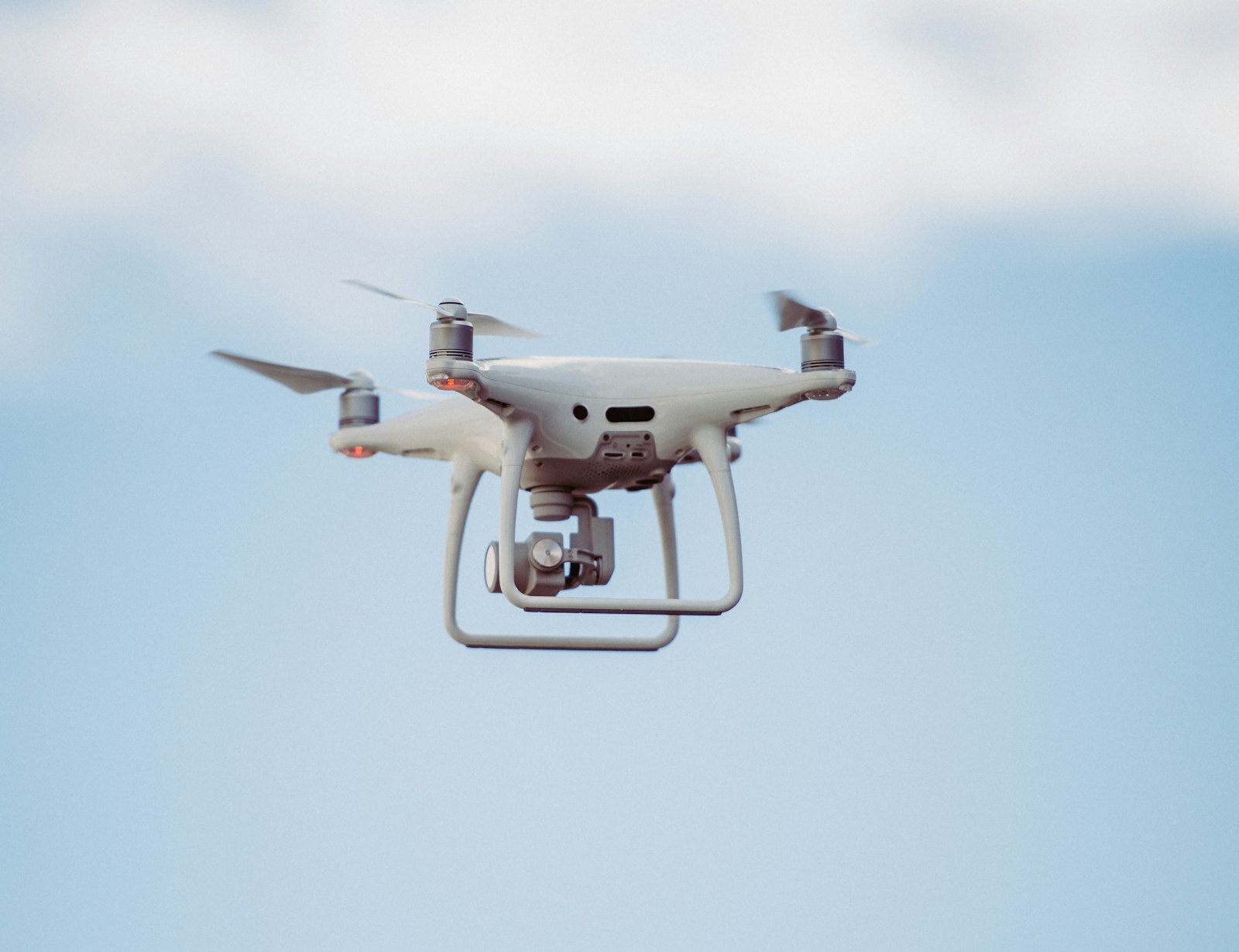 Enterprise drone in flight during training